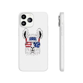 Usa Patriotic Llama July 4Th Alpaca Phonecase iPhone | Mazezy