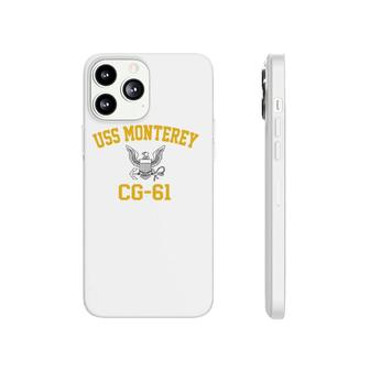 Uss Monterey Cg 61 Phonecase iPhone | Mazezy CA