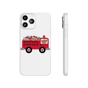 Valentine Fire Truck Heart Bear Phonecase iPhone | Mazezy