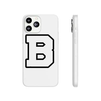 Varsity Letterman B High School Or College Phonecase iPhone | Mazezy