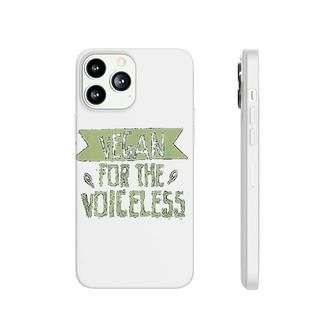Vegan For The Voiceless Save Animals Phonecase iPhone | Mazezy