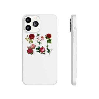 Vintage Aesthetic Botanical Roses Floral Flowers Retro Boho Phonecase iPhone | Mazezy