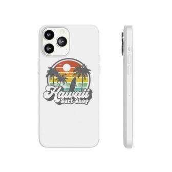 Vintage Hawaii Surf Shop Hawaiian Beach Surfing 70'S Gift Tank Top Phonecase iPhone | Mazezy
