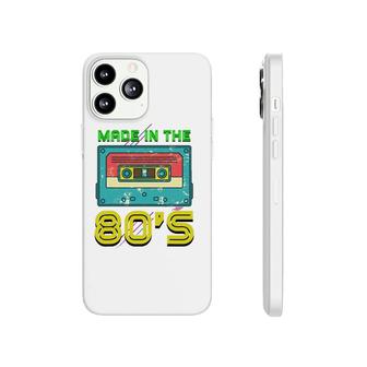 Vintage Music Cassette Eighties Costume Made In The 80S Phonecase iPhone | Mazezy