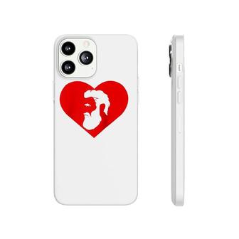 Vintage Retro Distressed I Love Beards Heart Beard Lover Gift Phonecase iPhone | Mazezy