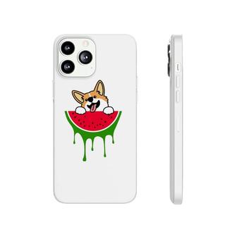 Watermelon Welsh Corgi Dog Lover Summer Fruit Phonecase iPhone | Mazezy