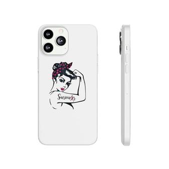 We Can Cure It Rosie Riveter Survivor Phonecase iPhone | Mazezy