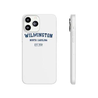 Wilmington North Carolina Distressed Text Sport Style Phonecase iPhone | Mazezy