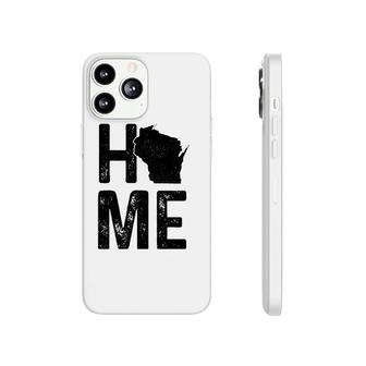 Wisconsin Home State Map Pride Gift Phonecase iPhone | Mazezy