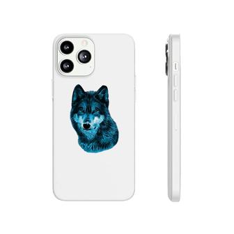 Wolf Blue Phonecase iPhone | Mazezy