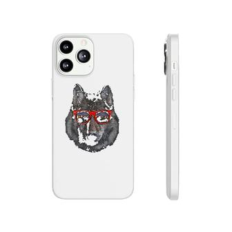 Wolf In Retro Sunglass Frame Phonecase iPhone | Mazezy