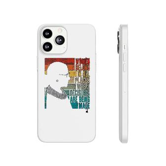 Women Belong In All Places Feminist Ruth Bader Ginsburg Phonecase iPhone | Mazezy
