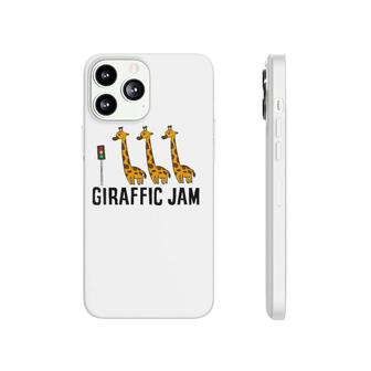 Womens Giraffic Jam Funny Giraffe Giraffe Pun Cute Giraffe Phonecase iPhone | Mazezy