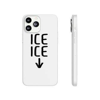 Womens Ice Twice Cute Pregnancy Expecting Baby Phonecase iPhone