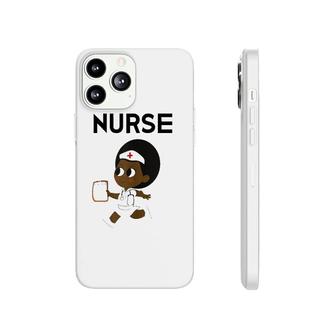 Womens Rn Cna Lpn Nurse Gifts Black Nurses Phonecase iPhone | Mazezy