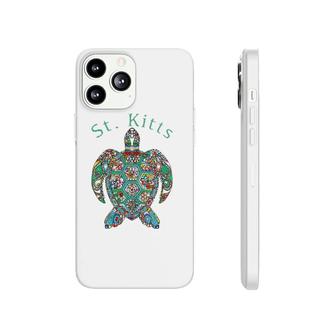 Womens St Kitts Tribal Turtle Gift Phonecase iPhone | Mazezy
