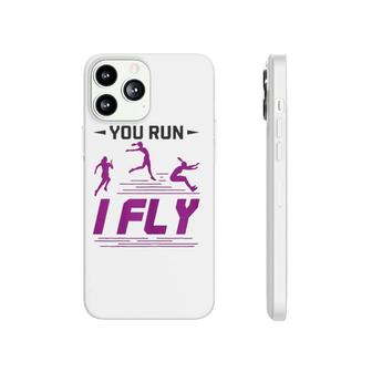 Womens Track And Field Long Jump Athlete Cool Saying Phonecase iPhone | Mazezy
