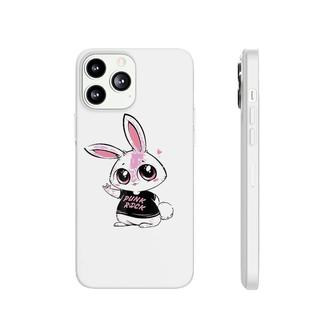 Woot Punk Rock Bunny Men Women Gift Phonecase iPhone | Mazezy