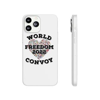 World Freedom 2022 Convoy Classic Canadian Truckers Support Phonecase iPhone | Mazezy
