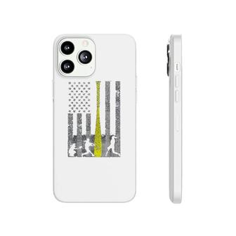 Yellow Softball Flag Phonecase iPhone | Mazezy