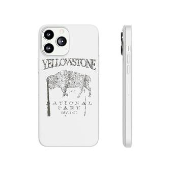 Yellowstone National Park Walking Bison Phonecase iPhone | Mazezy