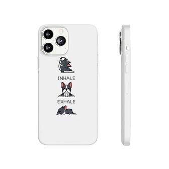 Yoga Dog French Bulldog Inhale Exhale Phonecase iPhone | Mazezy