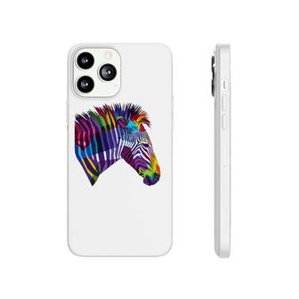 Zebra Colorful Zebra's Head Pop Art Style Phonecase iPhone | Mazezy