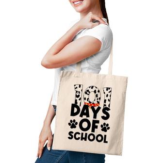 101 Days Of School Dalmatian Dog Tote Bag | Mazezy