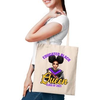 2021 Graduation Gifts For Black Women Queen Seniors College Tote Bag | Mazezy