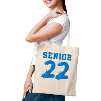 2022 Graduating Class Jersey Style Senior 22 Ver2 Tote Bag | Mazezy