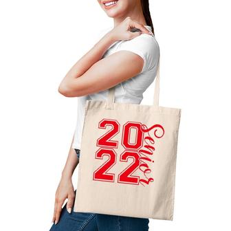 2022 Senior  High School College Graduate Student Red Tote Bag