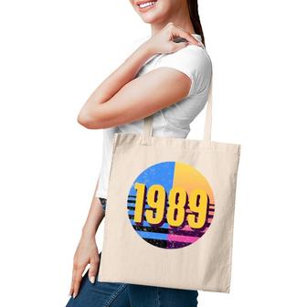 80S Style 33Rd Birthday 1989 Ver2 Tote Bag | Mazezy