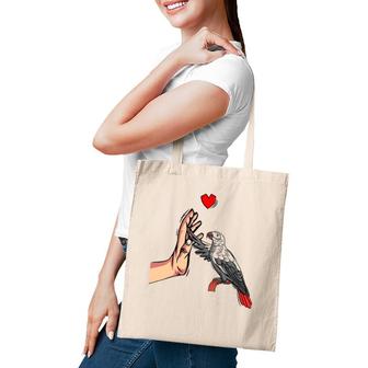 African Grey Parrot Love Funny Womens Tote Bag | Mazezy