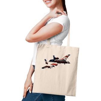 American Flag A 10 Warthog Tote Bag | Mazezy