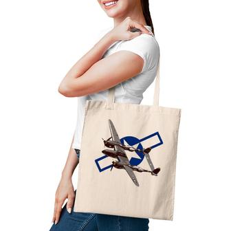 American Ww2 Planes P 38 Plane Spotting Tote Bag | Mazezy