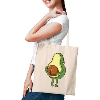 Avocado Costume Vegan Vegetarian Cute Fresh Avocado Tote Bag | Mazezy