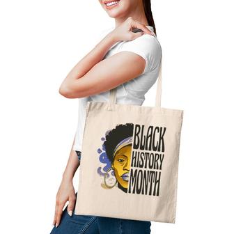 Beautiful Black Female Men Women Kids Black History Month Tote Bag | Mazezy