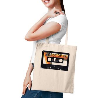 Best Of 1980 42Nd Birthday Cassette Tape Vintage Tote Bag | Mazezy