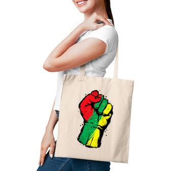 Black History Month Fist Black Power Women Men Kids Tote Bag | Mazezy