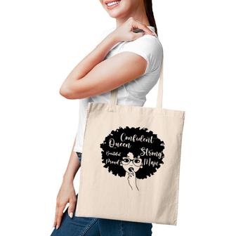 Black Queen Magic Confident Beautiful Strong Proud Classic Tote Bag | Mazezy