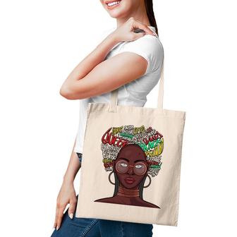 Black Queen S For Women African American Natural Afro Tote Bag | Mazezy