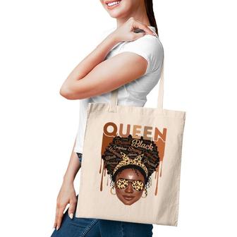 Black Woman Educated Strong Melanin Queen African American Tote Bag | Mazezy
