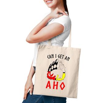 Can I Get An Aho Bear Paw Tote Bag | Mazezy
