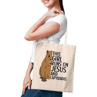 Capybara Art Animal Quote For Capybara Lovers Tote Bag | Mazezy