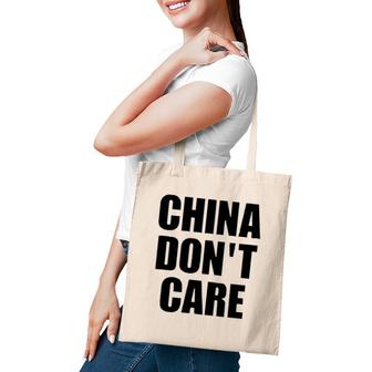 China Don't Care Chinese Gift Tote Bag | Mazezy