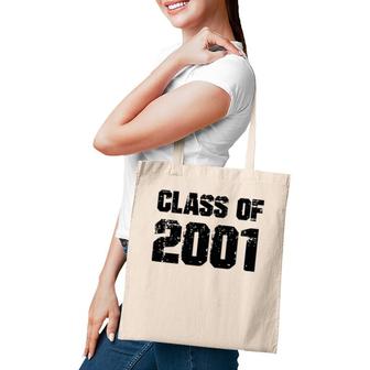 Class Of 2001 High School College Graduation Reunion Gift Tote Bag | Mazezy