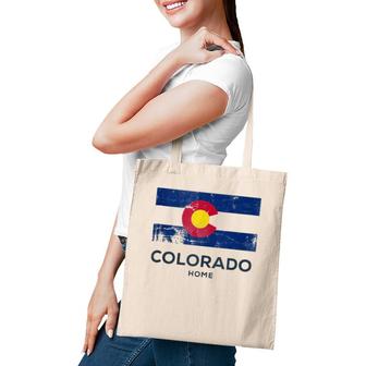 Colorado United States Flag Home Pride Tote Bag | Mazezy