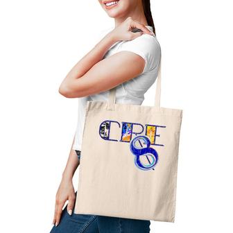 Colorful Cre8 Create Inspirational And Motivational Art Tote Bag | Mazezy UK