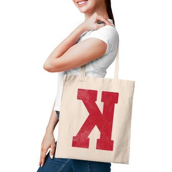 Cool Backwards K Strikeout Looking Baseball Tote Bag | Mazezy