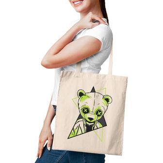 Cool Bear Made To Match Jordan_6 Electric-Green Retro Tote Bag